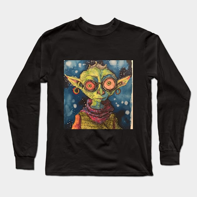 Goblincore Long Sleeve T-Shirt by peculiarbutcute